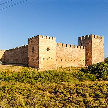 Il castello in Frangokastello, Creta